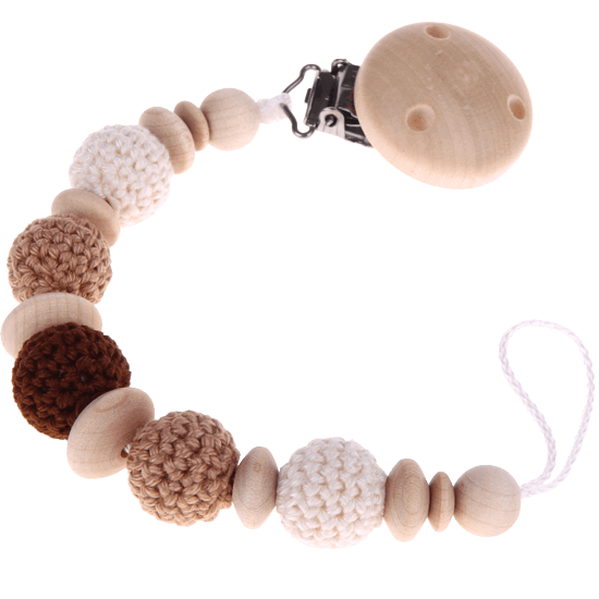 STOBOK 50 Perline In Legno Naturali A Forma Di Cuore E Stella, Distanziatori Per Gioielli Fai Da Te, Bracciali E Collane
