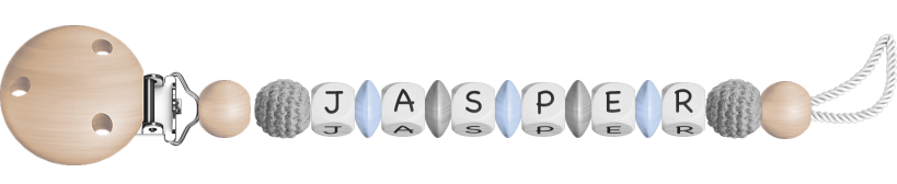 personalisierte Schnullerkette