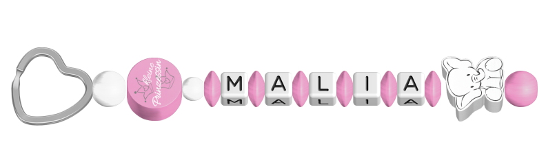 personalisierte Schnullerkette