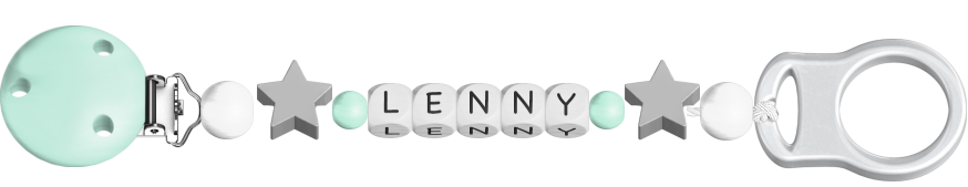 personalisierte Schnullerkette