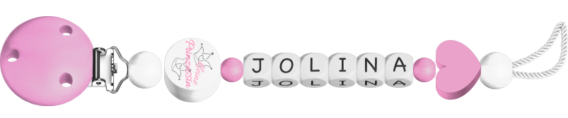 personalisierte Schnullerkette