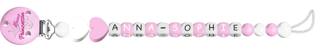 personalisierte Schnullerkette