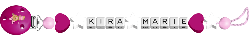 personalisierte Schnullerkette