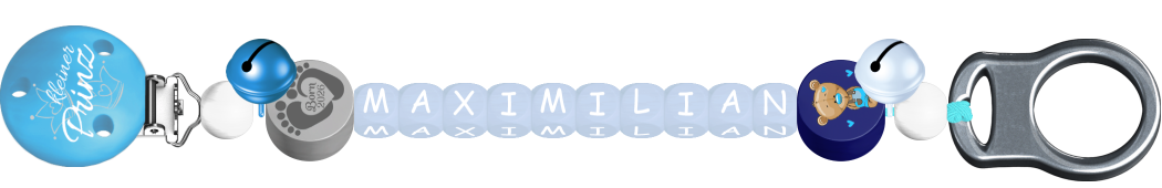 personalisierte Schnullerkette