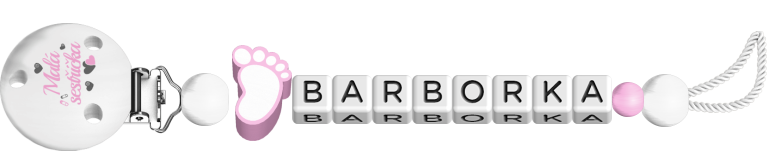 personalisierte Schnullerkette