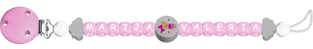 personalisierte Schnullerkette