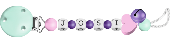 personalisierte Schnullerkette