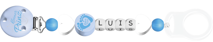 personalisierte Schnullerkette