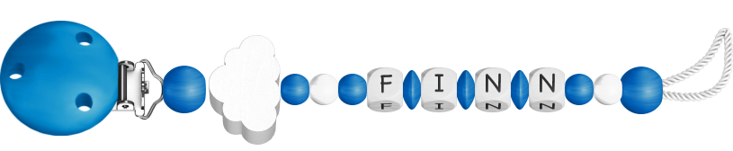 personalisierte Schnullerkette