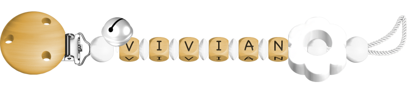 personalisierte Schnullerkette