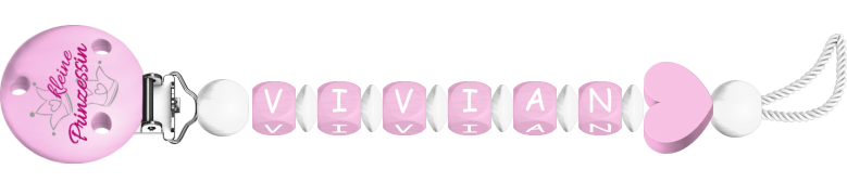personalisierte Schnullerkette