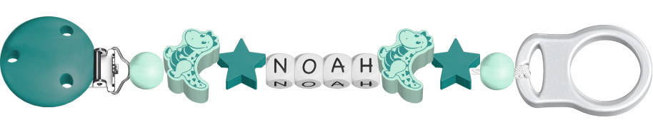 personalisierte Schnullerkette
